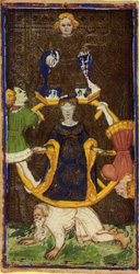 Figure 6 - Visconti-Sforza Wheel of Fortune